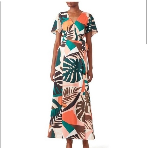 Anthropologie X Hutch Tropical Maxi Dress - Picture 4 of 11